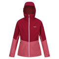 Mineral Red-Rumba Red - Front - Regatta Womens-Ladies Wentwood VIII 2 in 1 Jacket