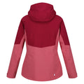 Mineral Red-Rumba Red - Back - Regatta Womens-Ladies Wentwood VIII 2 in 1 Jacket