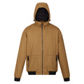 Umber - Front - Regatta Mens Renly Hooded Waterproof Jacket