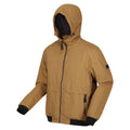 Umber - Side - Regatta Mens Renly Hooded Waterproof Jacket