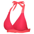 Bright Blush-Peach Bloom - Side - Regatta Womens-Ladies Flavia Bikini Top