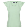 Quiet Green - Front - Regatta Womens-Ladies Ferra Frill T-Shirt