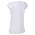 White - Lifestyle - Regatta Womens-Ladies Ferra Frill T-Shirt