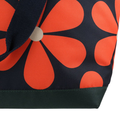 Navy - Pack Shot - Regatta Orla Kiely Daisy Cooler Tote Bag