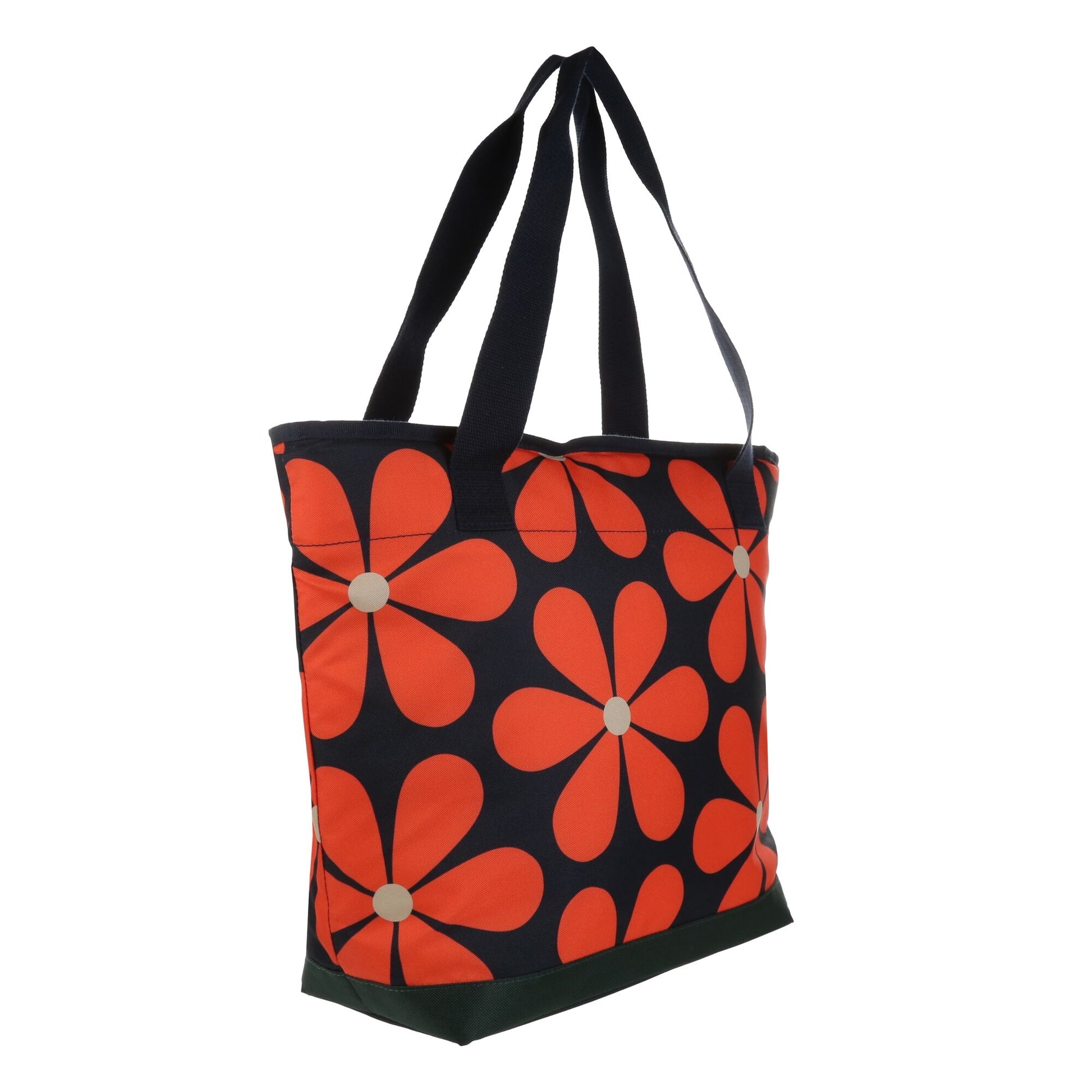 Navy - Front - Regatta Orla Kiely Daisy Cooler Tote Bag