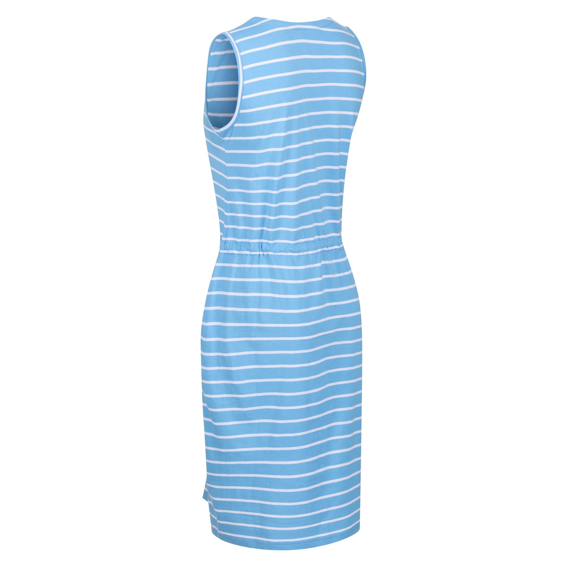 Elysium Blue-White - Lifestyle - Regatta Womens-Ladies Fahari Stripe Casual Dress