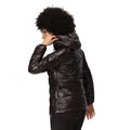 Black - Pack Shot - Regatta Womens-Ladies Toploft III Baffled Padded Jacket