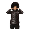 Black - Lifestyle - Regatta Womens-Ladies Toploft III Baffled Padded Jacket