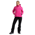 Pure Pink - Close up - Dare 2B Womens-Ladies Line Ski Jacket