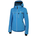Swedish Blue - Side - Dare 2B Womens-Ladies Line Ski Jacket