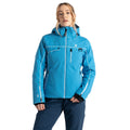 Swedish Blue - Lifestyle - Dare 2B Womens-Ladies Line Ski Jacket