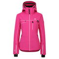 Pure Pink - Front - Dare 2B Womens-Ladies Line Ski Jacket