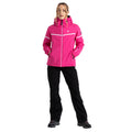 Pure Pink - Close up - Dare 2B Womens-Ladies Carving Ski Jacket