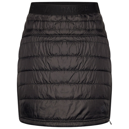 Black - Front - Dare 2B Womens-Ladies Deter Padded Skirt