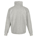Paloma Grey Marl - Back - Regatta Womens-Ladies Jessalyn Velour Full Zip Fleece Jacket