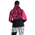 Pure Pink - Pack Shot - Dare 2B Womens-Ladies Ice Graffiti Ski Jacket