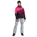 Pure Pink - Close up - Dare 2B Womens-Ladies Ice Graffiti Ski Jacket