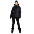 Black - Close up - Dare 2B Womens-Ladies Glamourize IV Ski Jacket