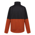 Burnt Copper-Black - Back - Regatta Mens Highton IV Full Zip Fleece Jacket