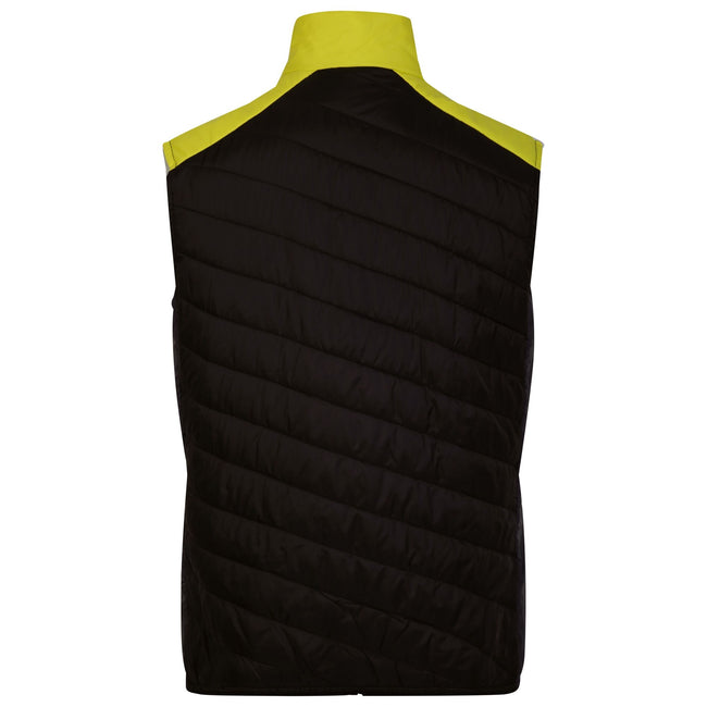 Neon Spring-Black - Back - Dare 2B Mens Touring Quilted Lightweight Gilet