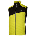 Neon Spring-Black - Side - Dare 2B Mens Touring Quilted Lightweight Gilet