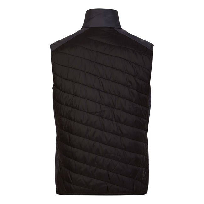 Ebony-Black - Back - Dare 2B Mens Touring Quilted Lightweight Gilet