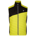Neon Spring-Black - Front - Dare 2B Mens Touring Quilted Lightweight Gilet