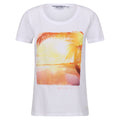 White - Front - Regatta Womens-Ladies Filandra VII Beach T-Shirt