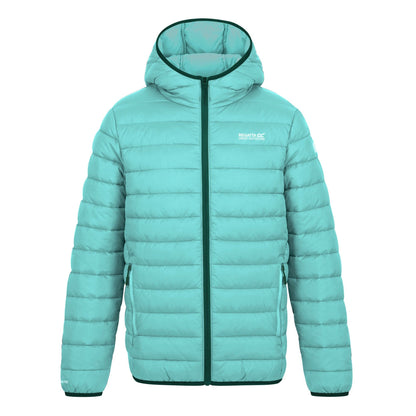 Water Ballet - Front - Regatta Childrens-Kids Marizion Hooded Padded Jacket