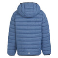 Coronet Blue-Danger Red - Back - Regatta Childrens-Kids Marizion Hooded Padded Jacket