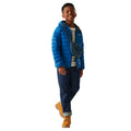 Snorkel Blue-Moonlight Denim - Pack Shot - Regatta Childrens-Kids Marizion Hooded Padded Jacket