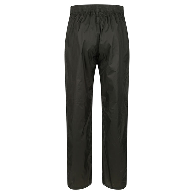 Bayleaf - Back - Regatta Great Outdoors Mens Classic Pack It Waterproof Overtrousers