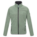 Quiet Green-Seal Grey - Front - Regatta Womens-Ladies Kinwood Full Zip Fleece Jacket