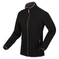 Black-Seal Grey - Side - Regatta Womens-Ladies Kinwood Full Zip Fleece Jacket