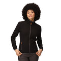 Black-Seal Grey - Lifestyle - Regatta Womens-Ladies Kinwood Full Zip Fleece Jacket