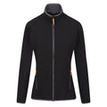 Black-Seal Grey - Front - Regatta Womens-Ladies Kinwood Full Zip Fleece Jacket