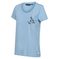 Powder Blue - Side - Regatta Womens-Ladies Filandra VII By The Sea Anchor T-Shirt