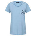 Powder Blue - Front - Regatta Womens-Ladies Filandra VII By The Sea Anchor T-Shirt