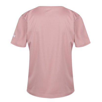 Dusky Rose - Back - Regatta Childrens-Kids Alvarado VII Zebra Print T-Shirt