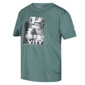Sea Pine - Side - Regatta Childrens-Kids Alvarado VII Tightrope T-Shirt