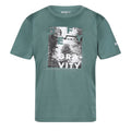 Sea Pine - Front - Regatta Childrens-Kids Alvarado VII Tightrope T-Shirt