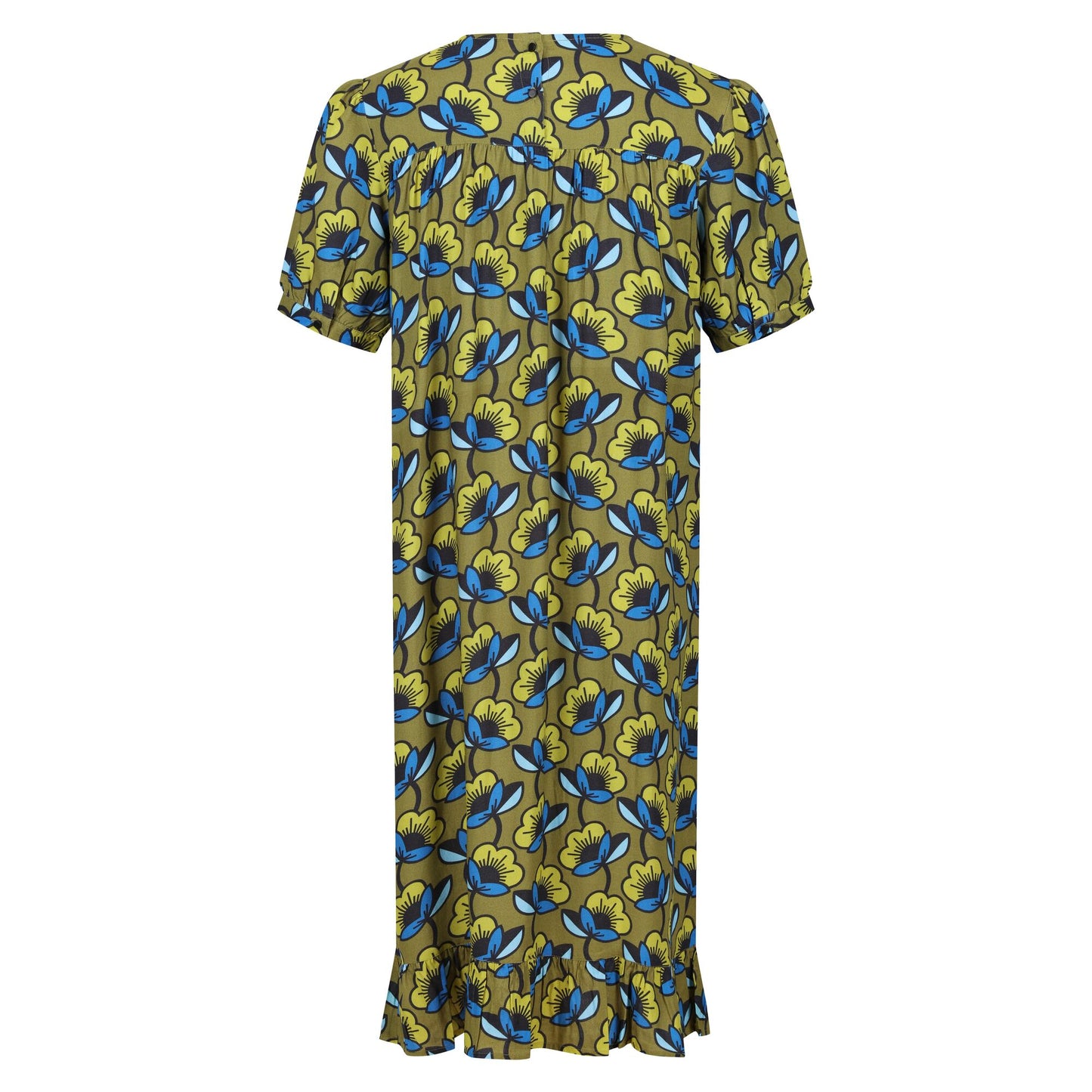 Cardamom Seed - Back - Regatta Womens-Ladies Orla Kiely Passion Flower Smock Dress
