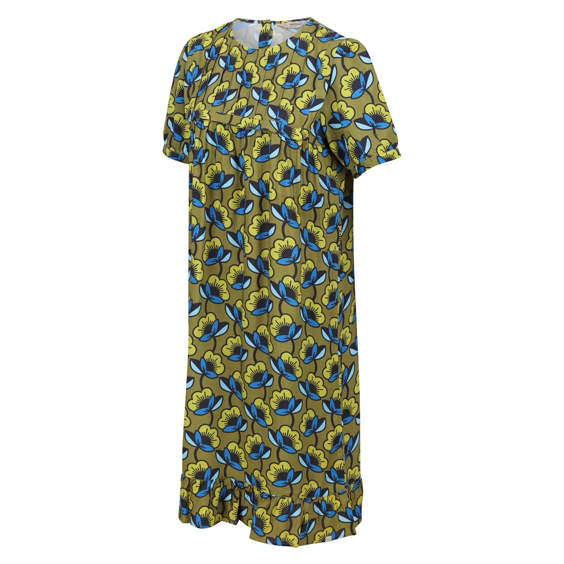 Cardamom Seed - Side - Regatta Womens-Ladies Orla Kiely Passion Flower Smock Dress