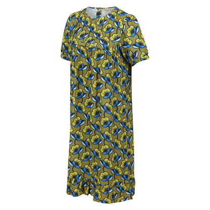 Cardamom Seed - Side - Regatta Womens-Ladies Orla Kiely Passion Flower Smock Dress