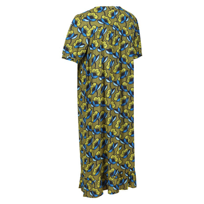 Cardamom Seed - Lifestyle - Regatta Womens-Ladies Orla Kiely Passion Flower Smock Dress