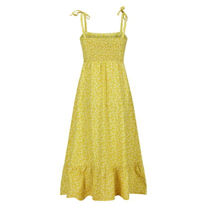 Yellow - Back - Regatta Womens-Ladies Orla Kiely Parsley Sundress