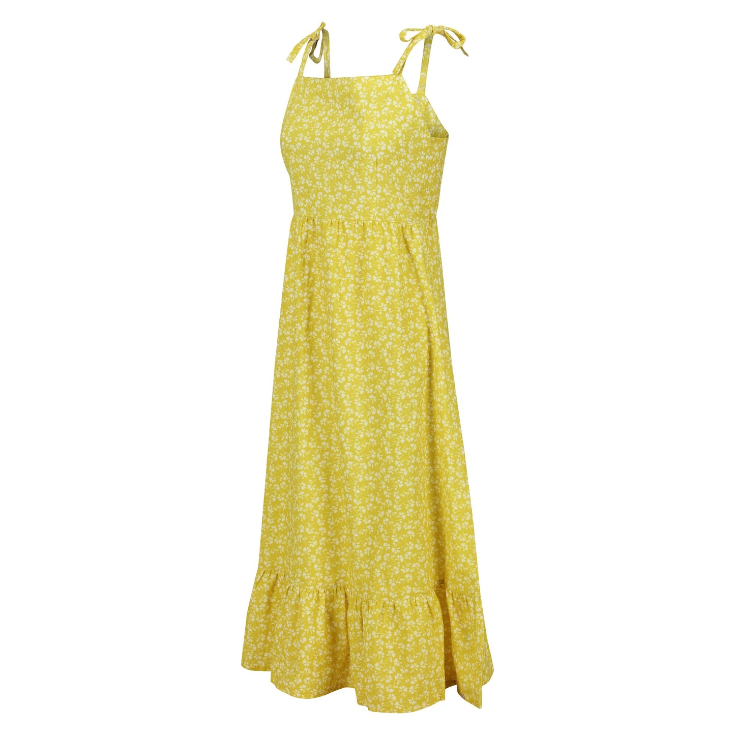 Yellow - Side - Regatta Womens-Ladies Orla Kiely Parsley Sundress