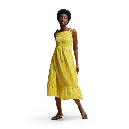 Yellow - Pack Shot - Regatta Womens-Ladies Orla Kiely Parsley Sundress