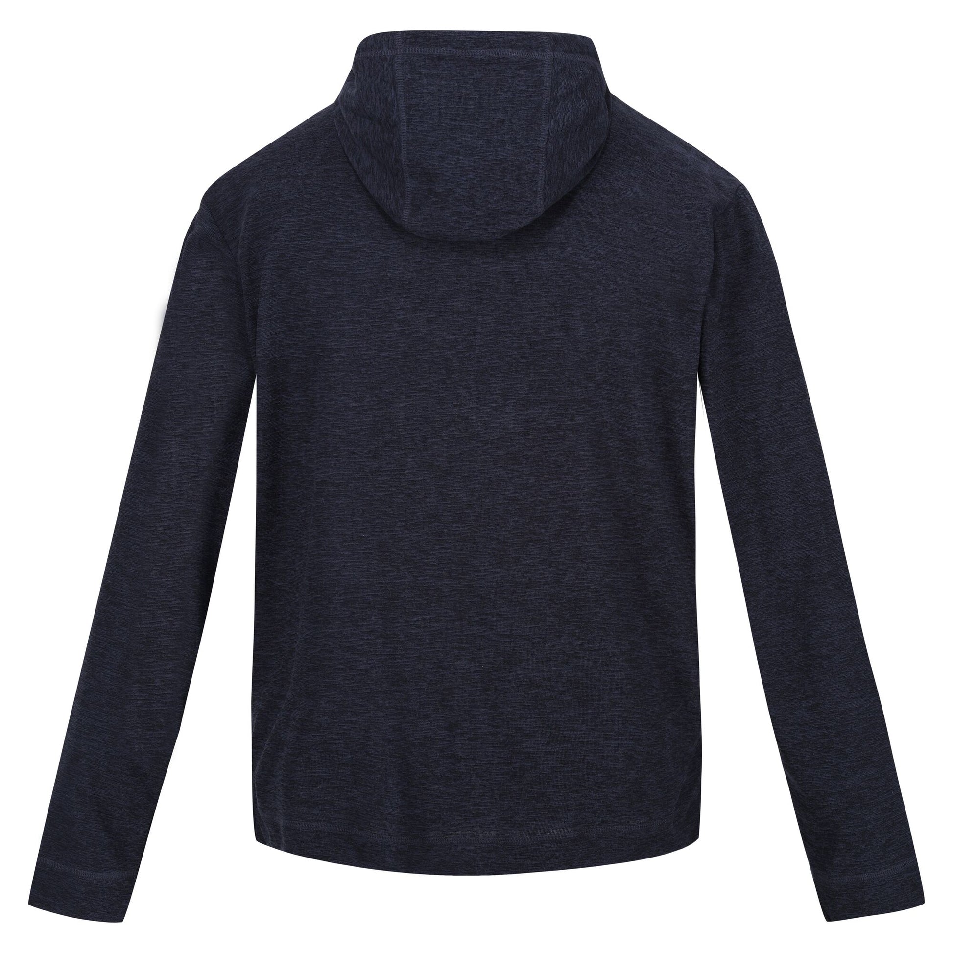 Navy - Back - Regatta Mens Shorebay Marl Full Zip Hoodie