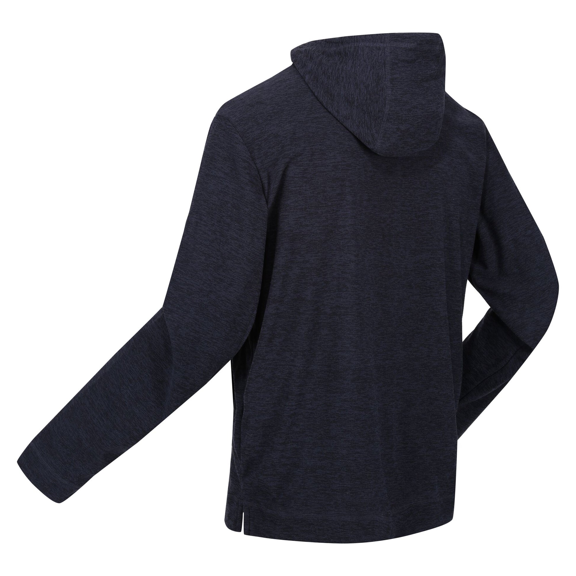 Navy - Lifestyle - Regatta Mens Shorebay Marl Full Zip Hoodie